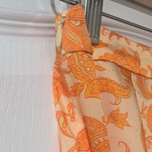 Sandro | Trapani Floral Trousers In Orange - Picture 13 of 13